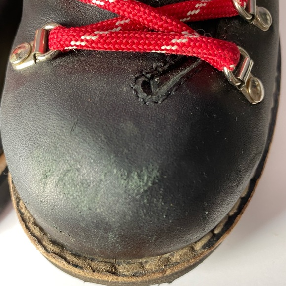 Roots Nordic Black Leather Sherpa Lined Boots Size 8D - Picture 4 of 9